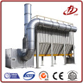 Extraordinarily high temperature bag filter dust collector